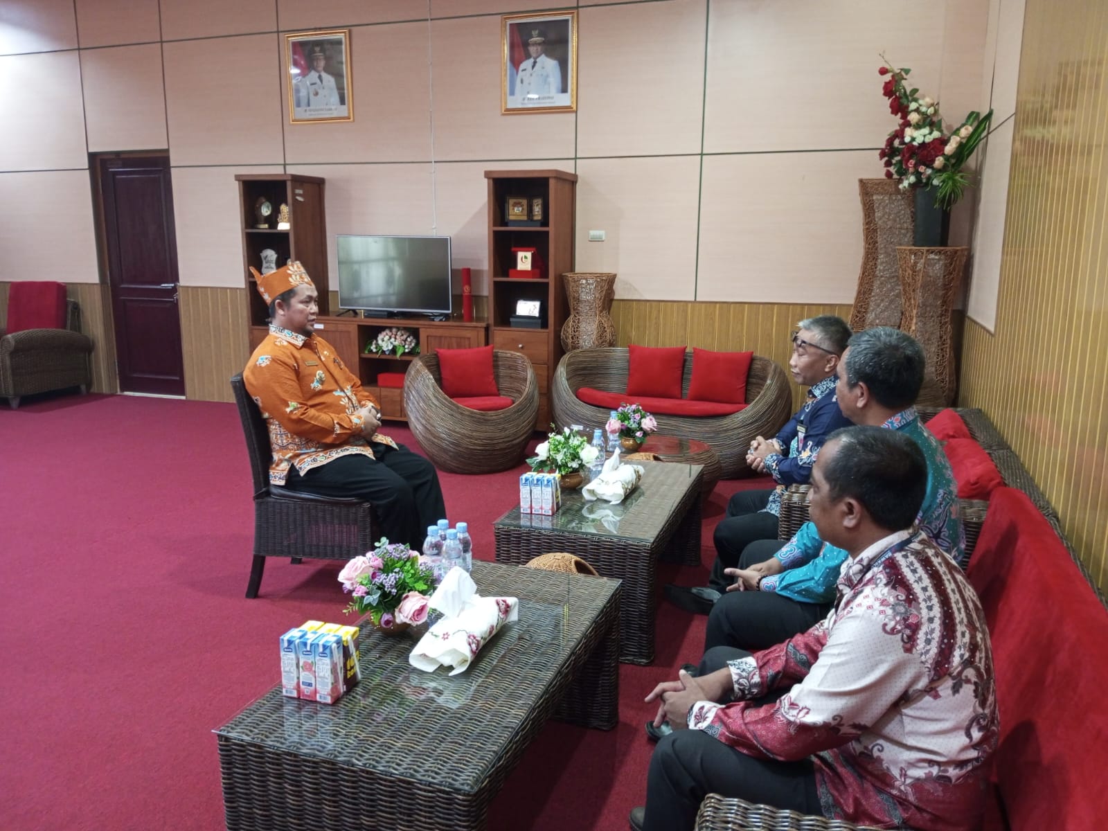 Bawaslu Audiensi dengan Pj. Bupati Katingan