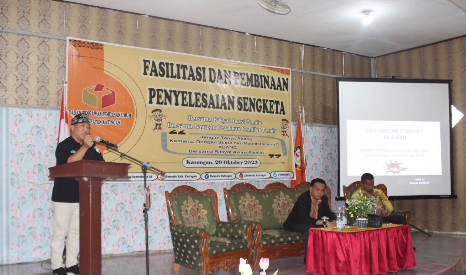 Bawaslu Katingan Gelar Kegiatan Fasilitasi dan Pembinaan Penyelesaian Sengketa
