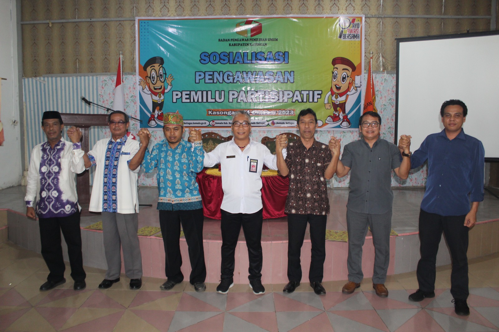 Gandeng Organisasi Keagamaan, Bawaslu Kabupaten Katingan gelar Sosialisasi Pengawasan Pemilu Partisipatif