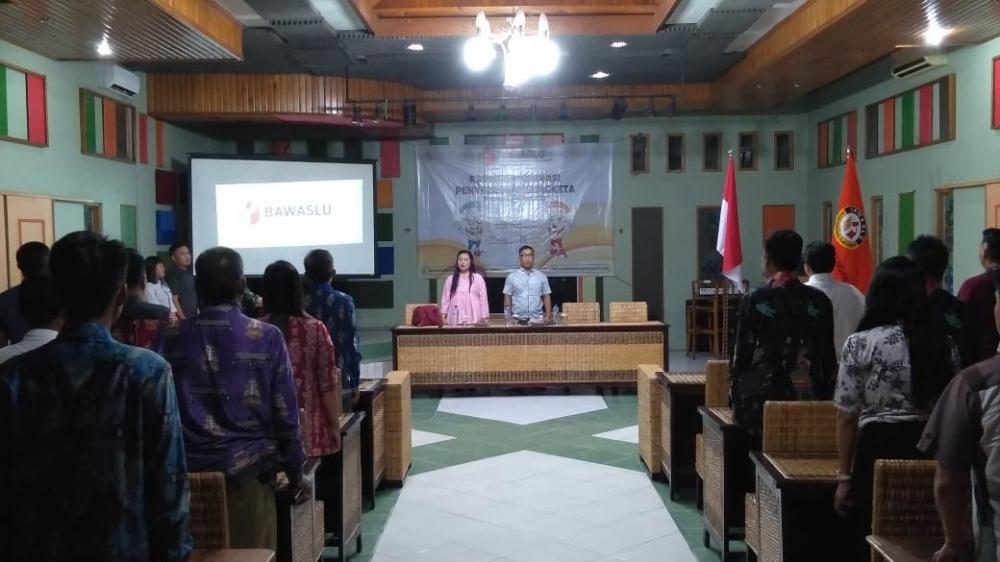 Bawaslu Kabupaten Katingan mengadakan Rapat Koordinasi Penyelesaian Sengketa