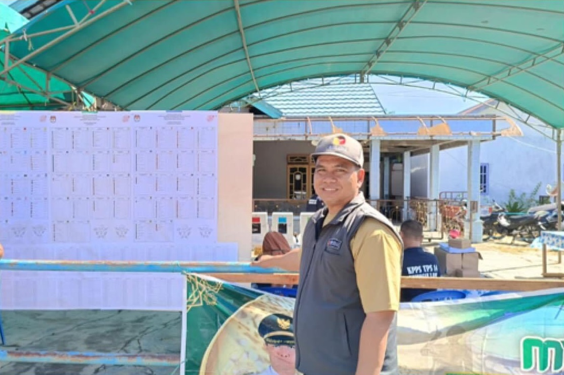 Bawaslu Katingan Lakukan Patroli Pengawasan Pemungutan Suara