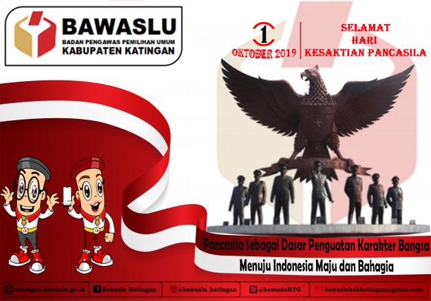 Bawaslu Kabupaten Katingan Melaksanakan Upacara Memperingati Hari Kesaktian Pancasila