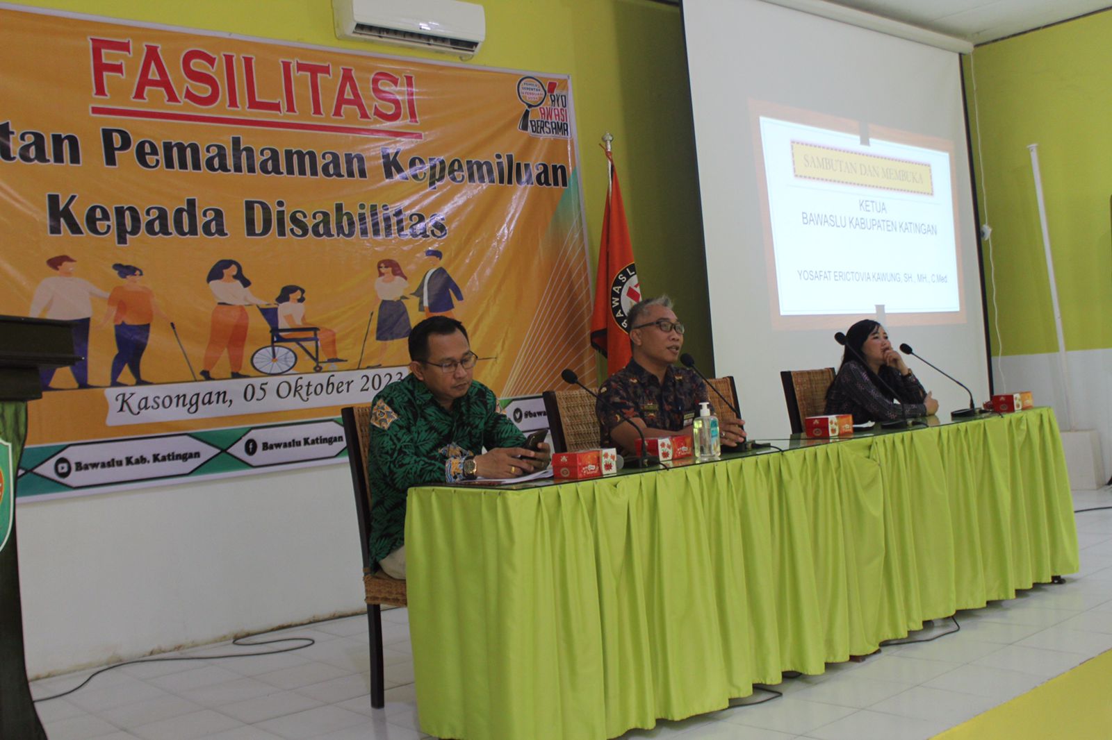 Fasilitasi Penguatan Pemahaman Kepemiluan Kepada Disabilitas