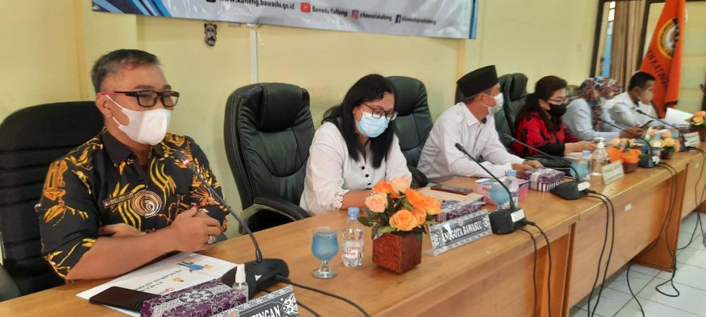  Kegiatan Penguatan Kapasitas SDM Pengawas dan Kesekretariatan Dalam Rangka Evaluasi Pengawas Adhoc Pada Pilkada Serentak Tahun 2020