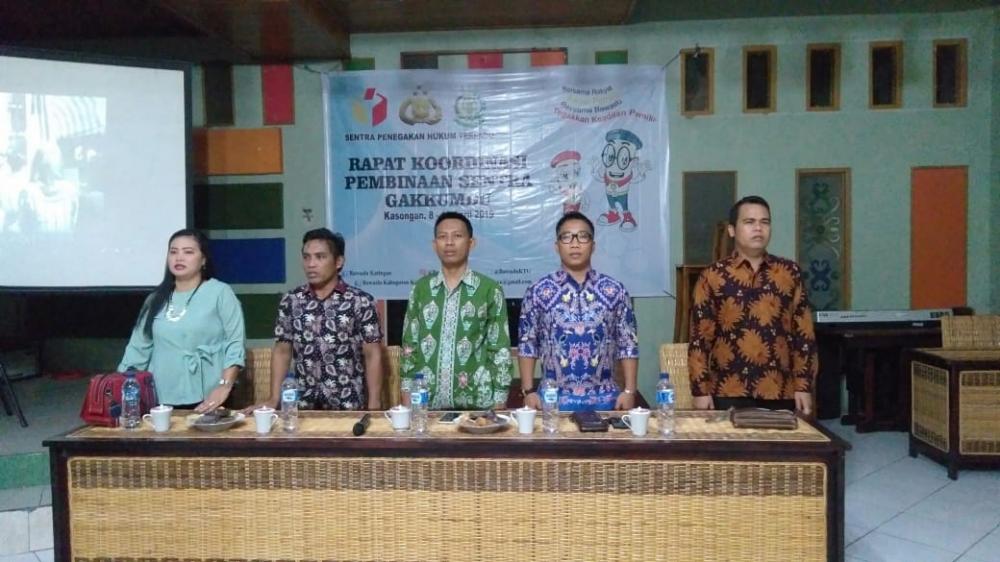 Bawaslu Kabupaten Katingan Selanjutnya Mengadakan Rapat Koordinasi Pembinaan Sentra Gakkumdu