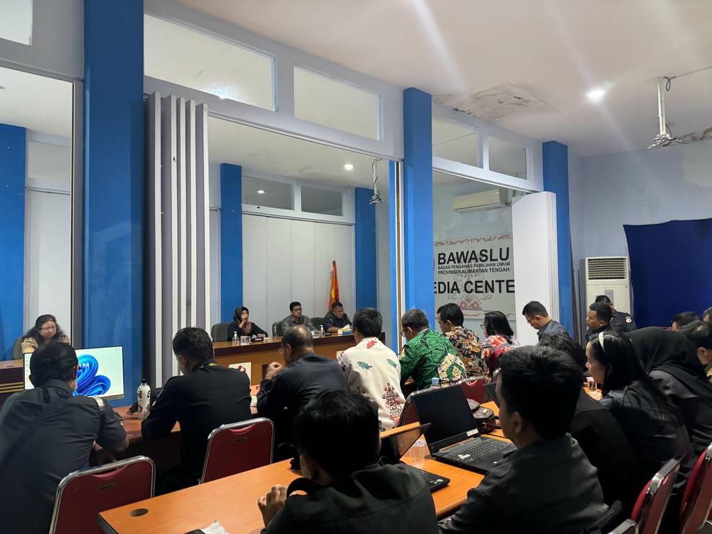 "Pantang Pulang, Sebelum Tayang" Bawaslu Gelar RDK Kehumasan