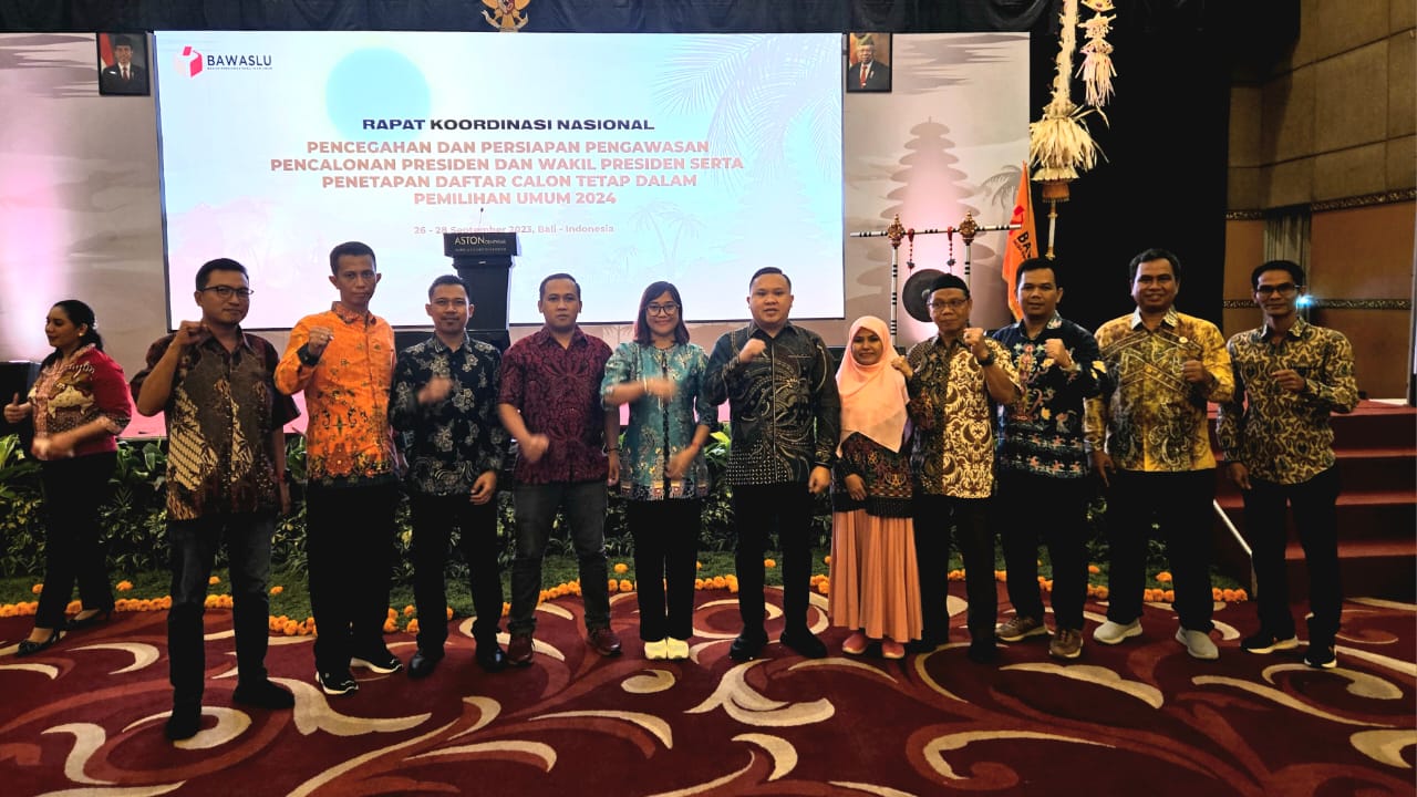636 Anggota Bawaslu Gelar Ã‚Â Rakornas Pencegahan dan Pengawasan Pencalonan Presiden dan DCT