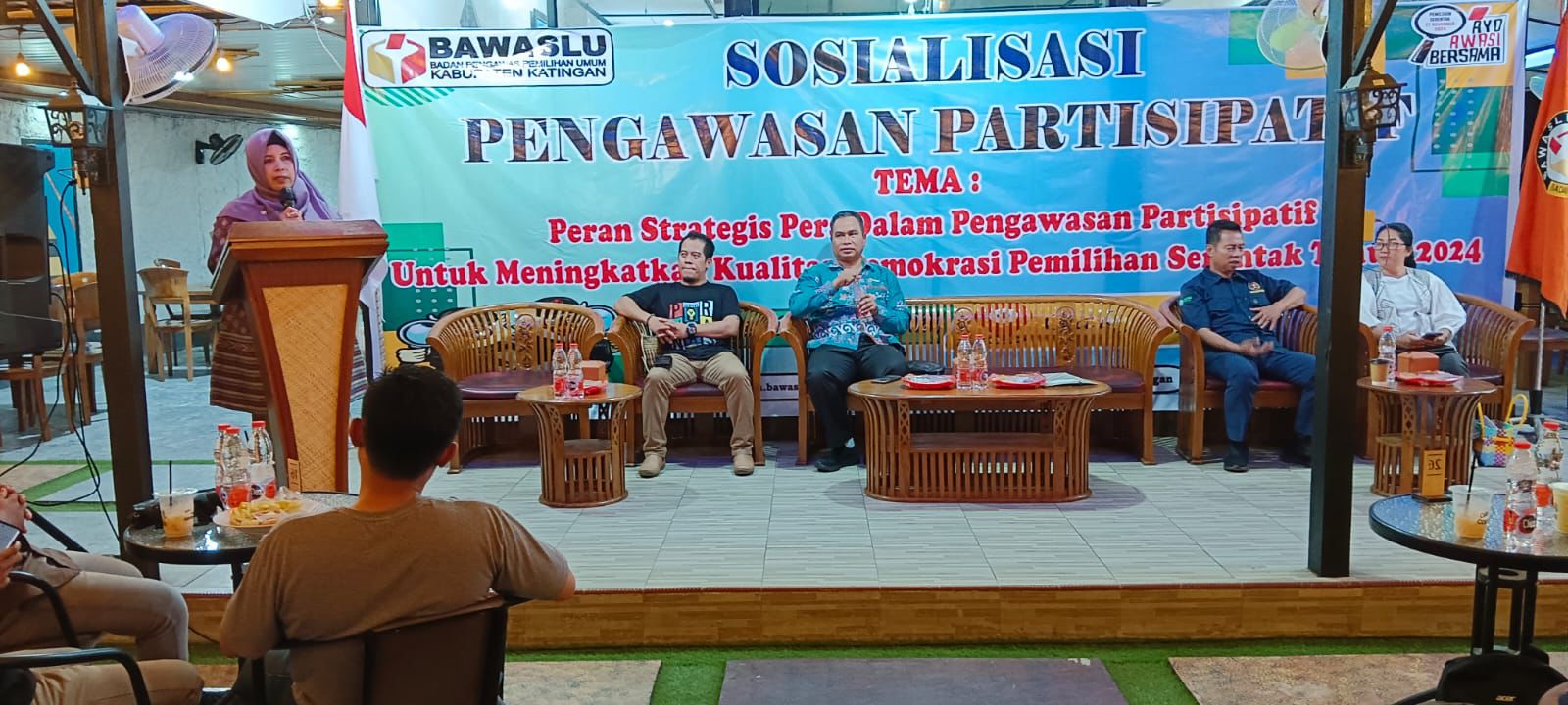 Pengawasan Partisipatif Bawaslu Gandeng PWI Katingan
