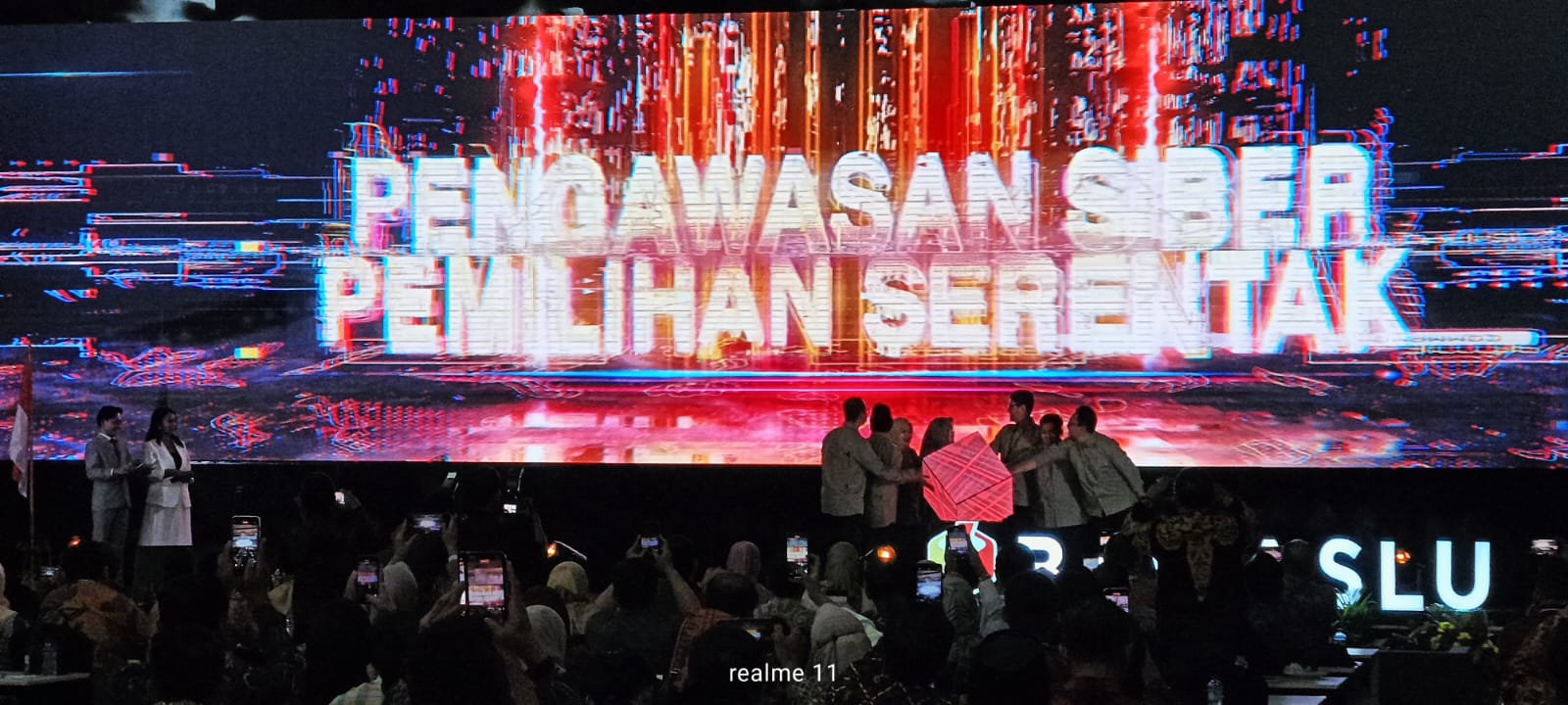 Lolly Suhenty, saat pembukaan Kegiatan Rapat Koordinasi Nasional (Rakornas), dalam rangka kesiapan melakukan pengawasan Siber