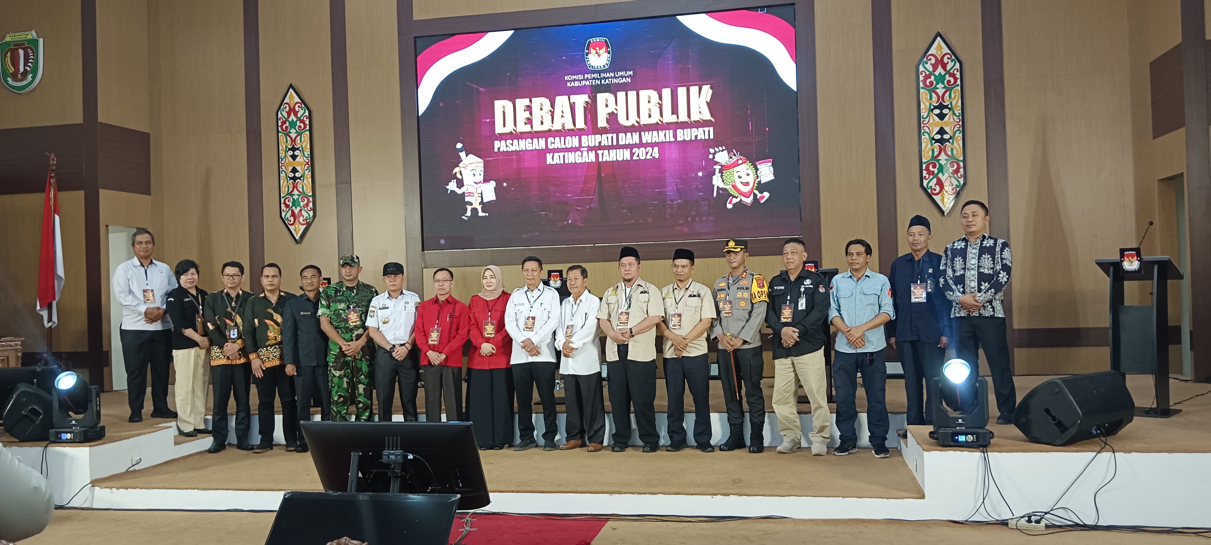 Pengawasan Debat Publik Pasangan Calon Bupati dan Wakil Bupati Katingan