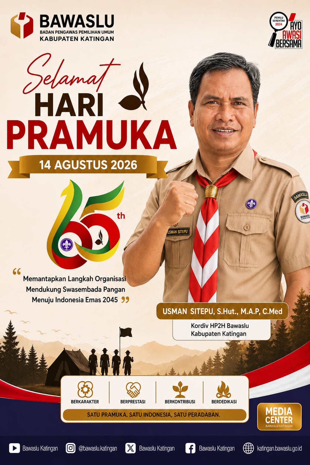 Koordiv HP2H Bawaslu Kab. Katingan
