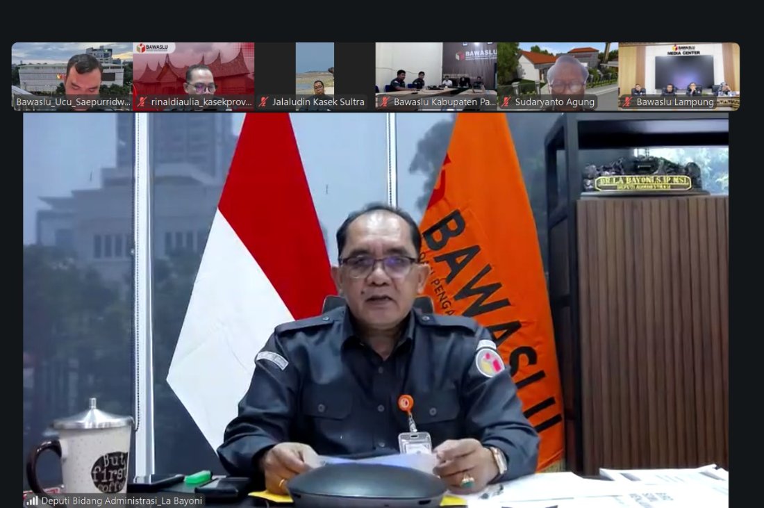 La Bayoni Paparkan Disiplin dan Pemberhentian ASN dalam Sosialisasi Bawaslu RI