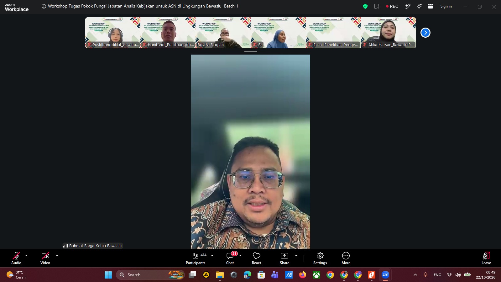 Ketua Bawaslu RI