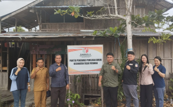 Monitoring Dua Kecamatan Bawaslu Katingan Minta Jaga Kekompakan