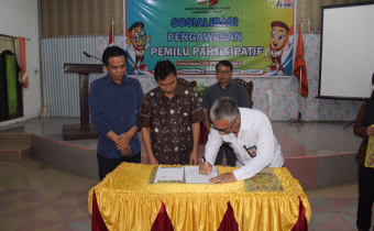 Dukung Pengawasan Partisipatif Bawaslu Katingan Jalin Kerjasama bersama Ormas
