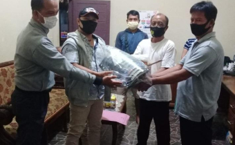 BAWASLU KATINGAN DISTRIBUSI APD UNTUK JAJARAN PENGAWAS SE KABUPATEN KATINGAN