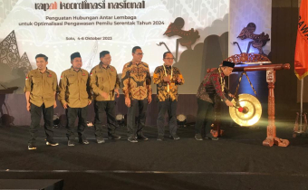 Kuatkan Hubungan Kelembagaan Bawaslu Gelar Rakornas di Solo