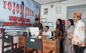 PERESMIAN POJOK JDIH BAWASLU KABUPATEN KATINGAN