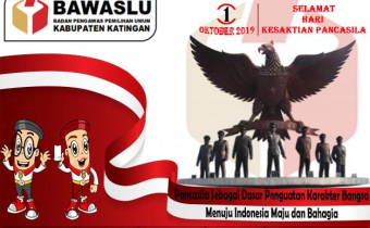 Bawaslu Kabupaten Katingan Melaksanakan Upacara Memperingati Hari Kesaktian Pancasila