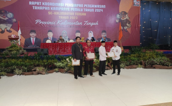 Bawaslu Katingan Raih Terbaik I Predikat Informatif Keterbukaan Informasi Publik 