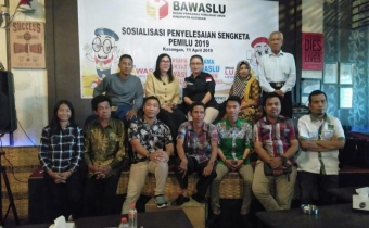 Sosialisasi Penyelesaian Sengketa Pemilu 2019