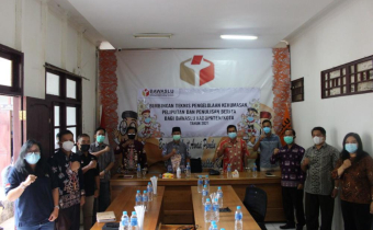 Bimbingan Teknis Pengelolaan Kehumasan, Peliputan dan Penulisan Berita Bagi Bawaslu Kabupaten/Kota