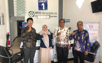 Bawaslu Katingan bersama staf lakukan koordinasi PDPB ke kantor BPJS dan BPS