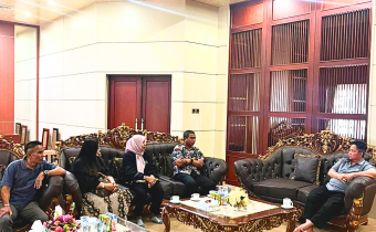 bawaslu katingan saat audiensi dengan bupati katingan