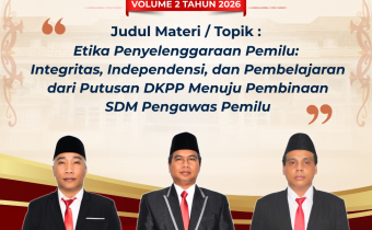 Bawaslu Membelajarkan