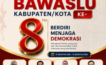 Ketua Dan Anggota beserta Koordinator Sekretariat Bawaslu Kab. Katingan