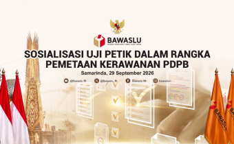 Sosialisasi Uji Petik dalam rangka Pemetaan Kerawanan Pemutakhiran Data Pemilih Berkelanjutan (PDPB)