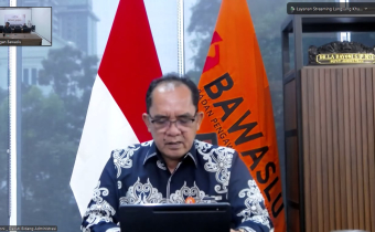 Deputi Bidang Administratif Bawaslu RI,  La Bayoni  sebagai keynote speaker  pada program Selasa Harati  Seri 11, Selasa (6/10/2026).